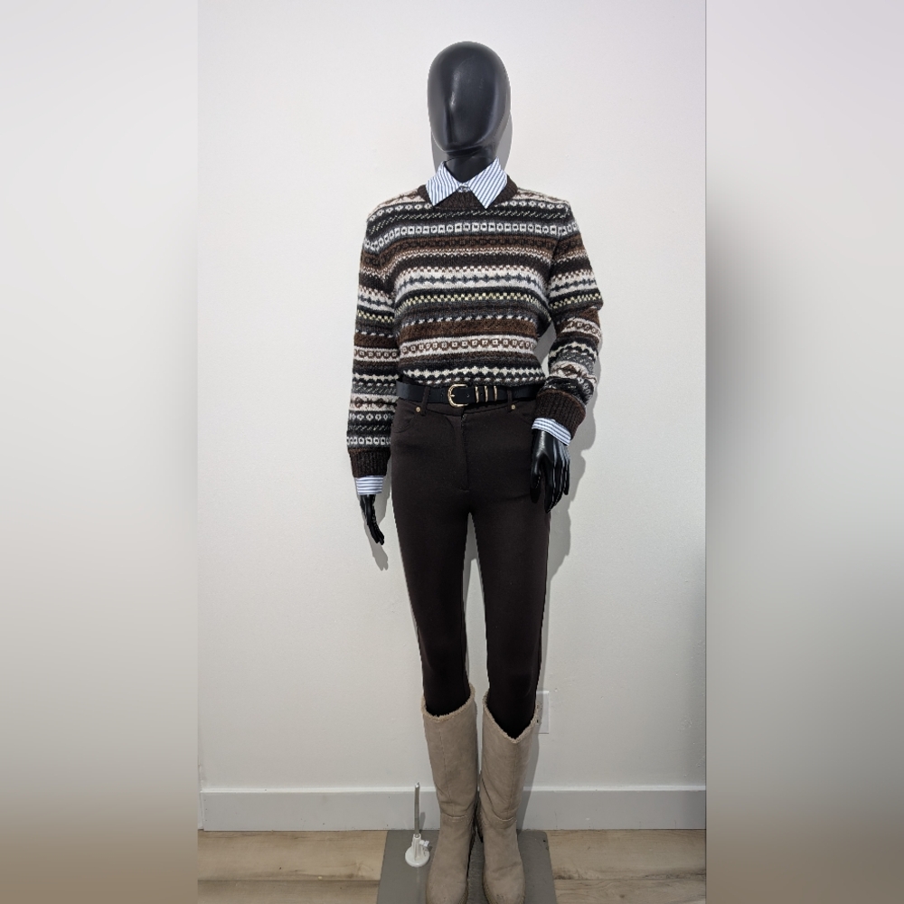 ZARA - Mid-rise jeggings with belt